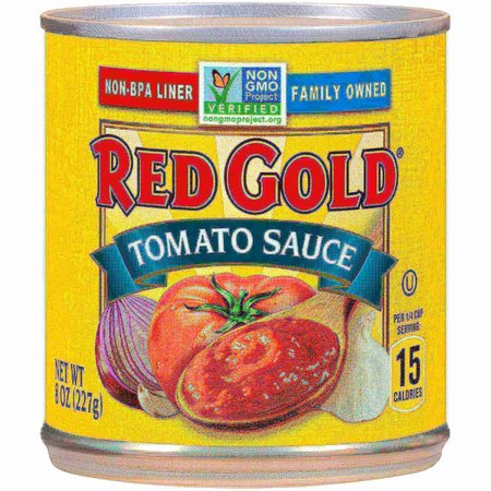 RED GOLD Red Gold Tomato Sauce 8oz REDHA08T24